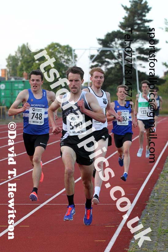 3000 metres, 2021 North East Grand Prix No.4, Monkton, Wednesday, June 30th. Photo: David T. Hewitson/Sports for All Pics